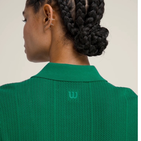 Wilson Essex polo (current style) in outside green - Picture 8 of 15